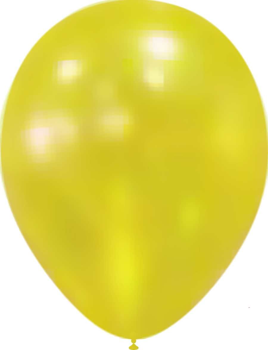 Globos Metalizados Amarillo