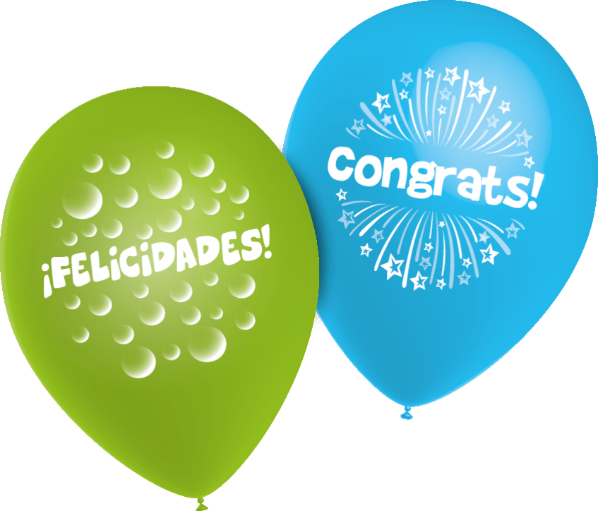 GLOBOS FELICIDADES