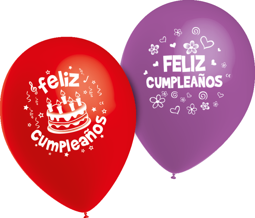 GLOBOS FELIZ CUMPLEAÑOS